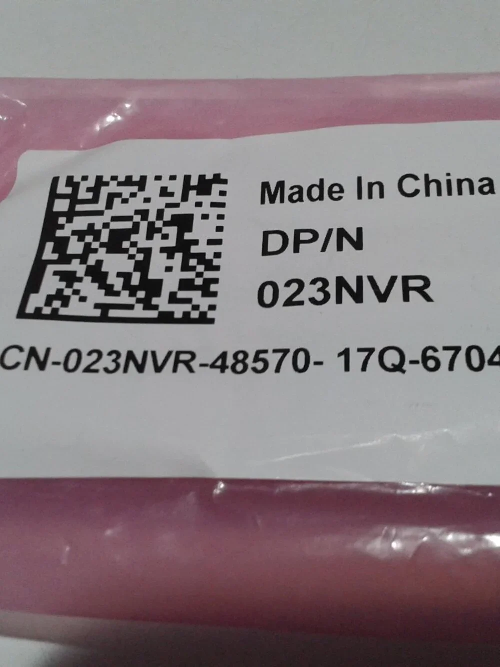 Genuine DELL PN-023NVR DisplayPort-to-DVI dongle cable NEW